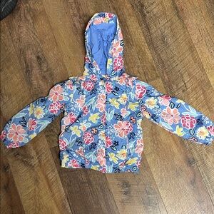 Gymboree Blue Floral Raincoat for Kids